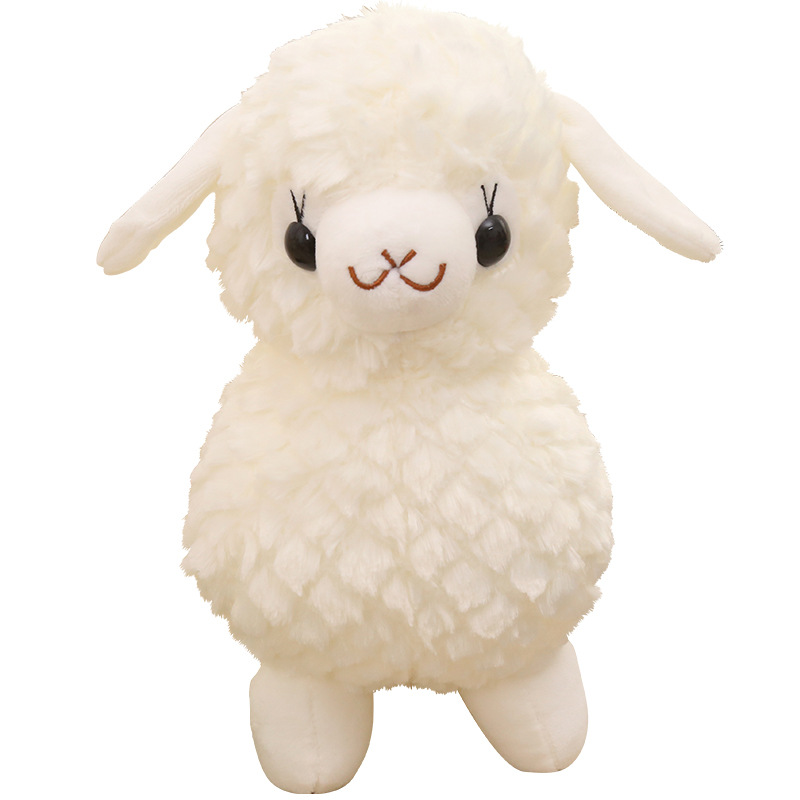 Simulated plush toys, little sheep dolls, alpaca dolls, cloth dolls, birthday presents, girls Item Picture