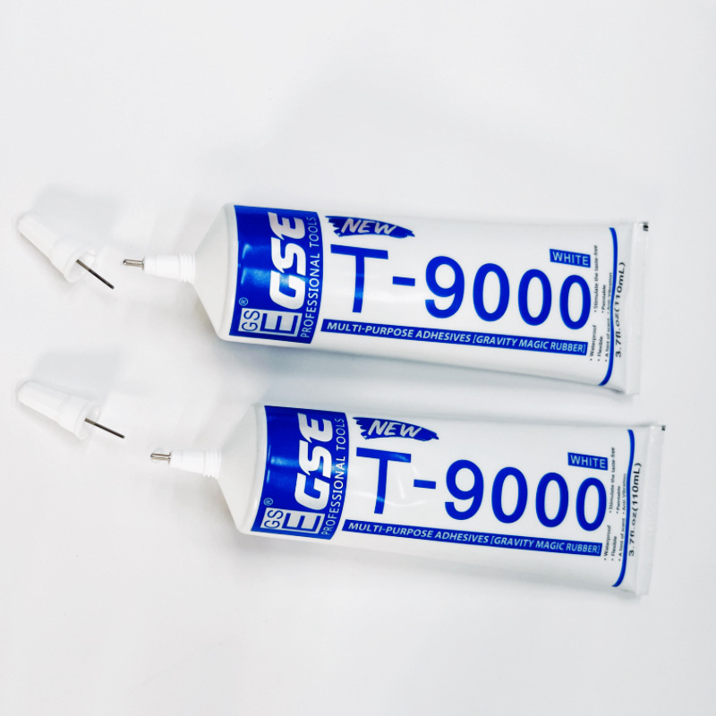 新品T9000胶水修手机屏幕边框粘接首饰亚克力积木钻饰品工艺布料白底实物图