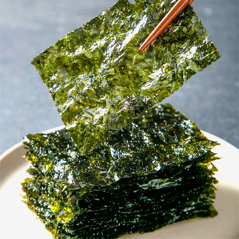 韩国ZEK烤海苔3连包橄榄油味葡萄籽油味零食即食调味海苔美味
