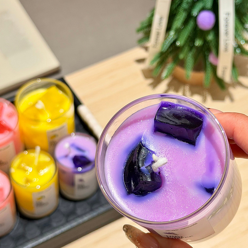 香薰蜡烛/香薰/车载香薰/硅胶蜡烛模/椰子香薰产品图