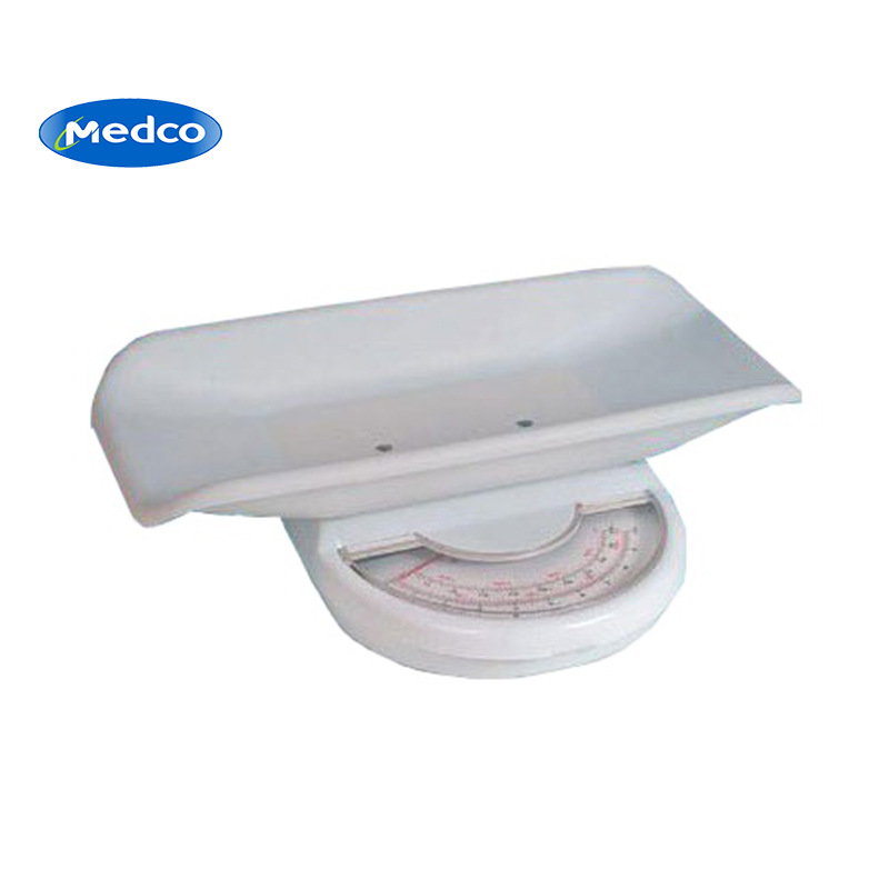 跨境专供机械婴儿秤20KG家用便携式可拆卸宝宝体重秤托盘式体重秤