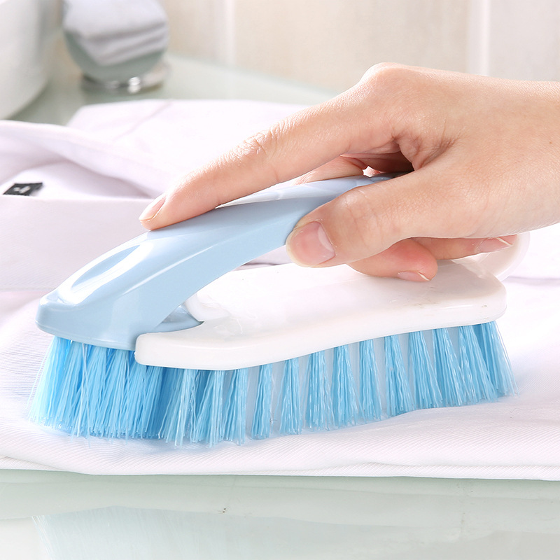 The new upgraded two-in-one multi-functional cleaning brush, household laundry board brush, shoe brush, soft bristles for removing dirt without hurting hands Specification image