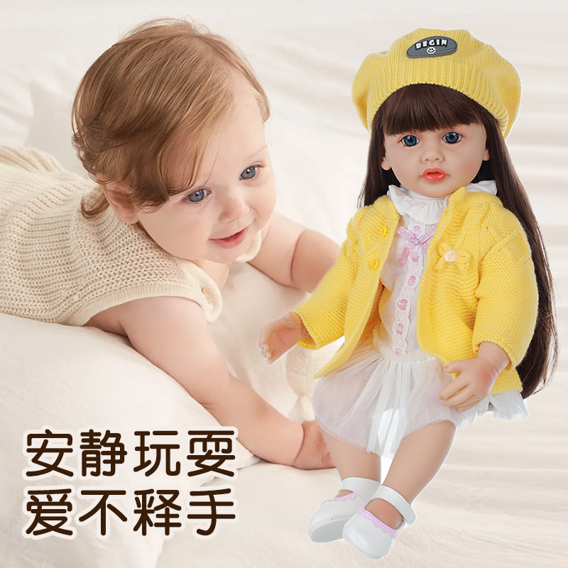 55 cm empelling simulation baby reborn muñecas goma blanda muñecas bañables Application Scenario