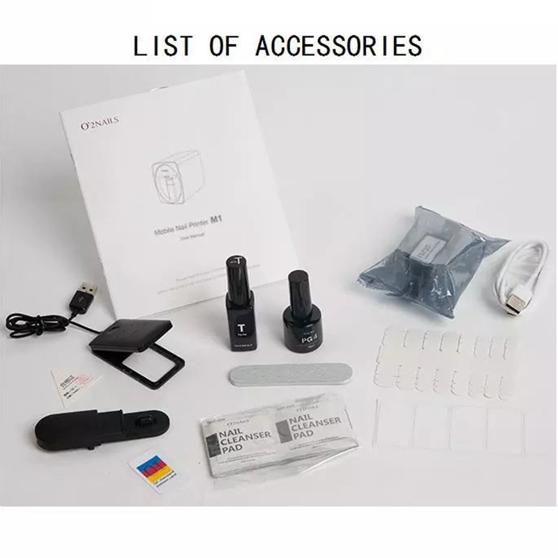 shanilak Smart Nail Printer Portable Smart Painting Master Mini Small Nail Printer Self-service M1 Specification image