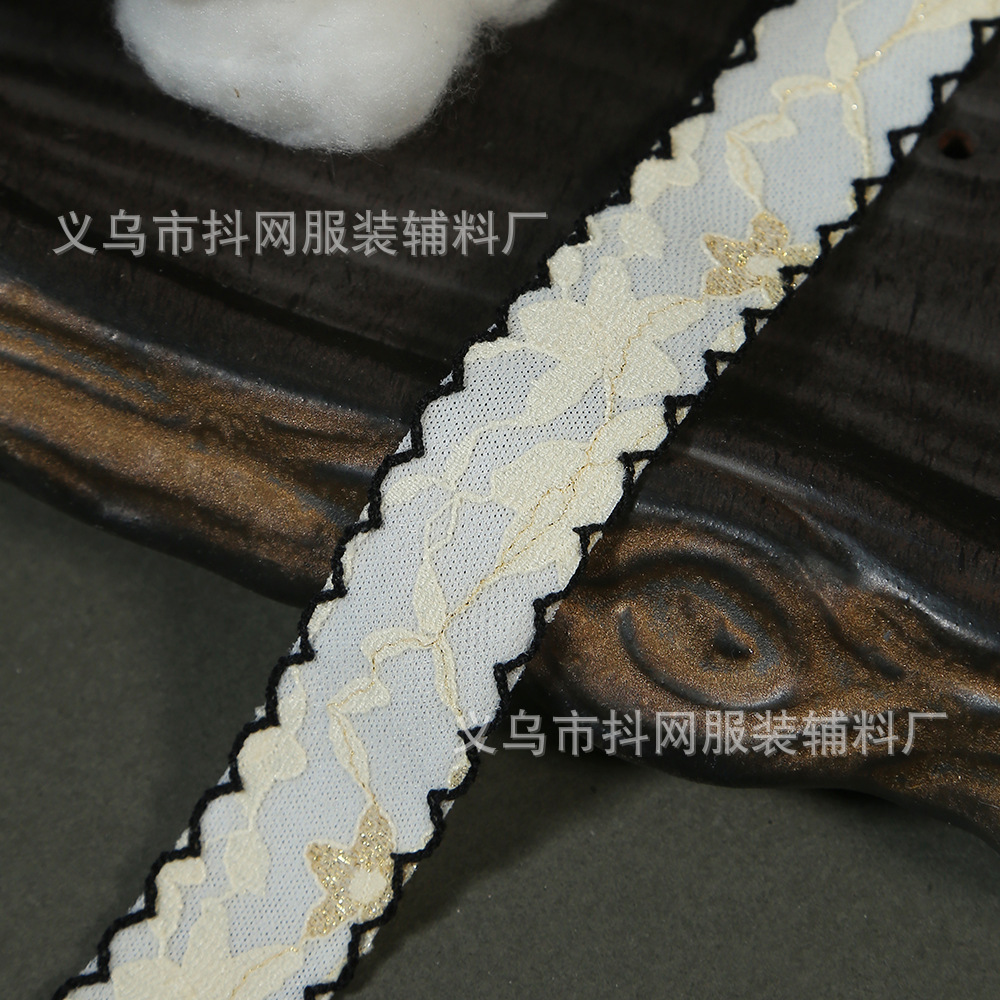 2.7cm three-dimensional lace webbing, flower cake, DIY headwear, bow, packaging material, silk ribbon Application Scenario