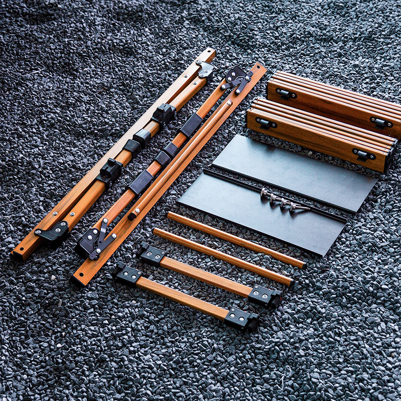 2024新款高端户外露营装备IGT组合桌烧烤野餐可拆卸铝合金桌子细节图