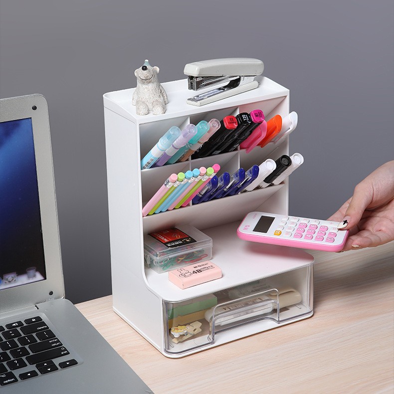 Woven storage basket, makeup storage box, multi-functional storage and organization basket Application Scenario