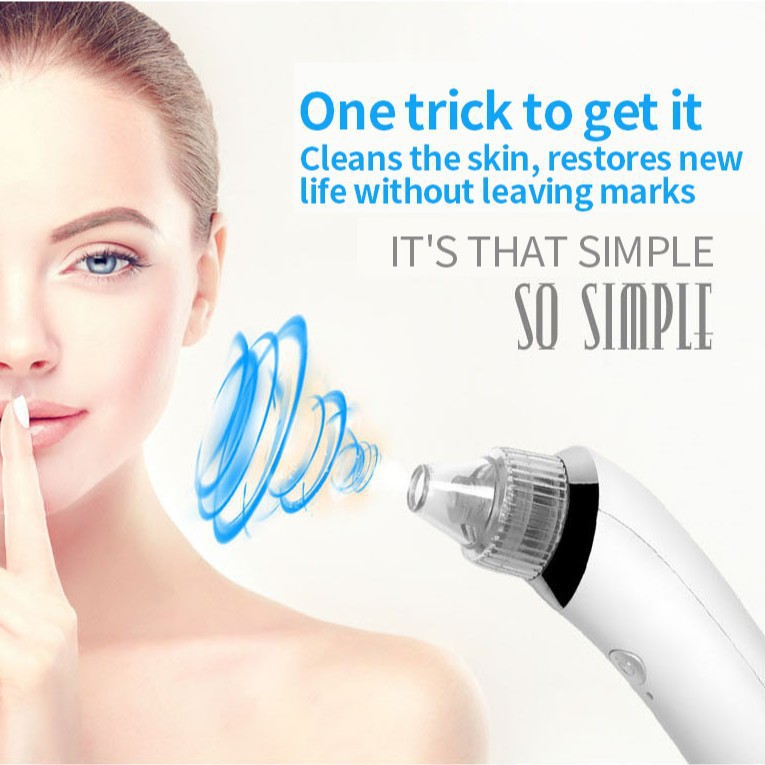 Blackhead suction device, beauty instrument, electric facial cleanser, facial pore cleaner, household blackhead removal wonder, cross-border details Picture