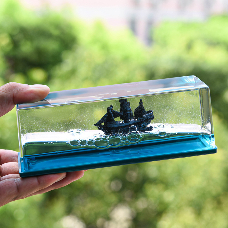 流水生财摆件/人造假山/人造山水/流水工艺品/假山喷水细节图