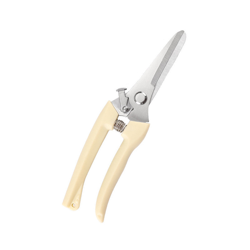 Stainless steel flower shears, pruning shears, branch shears, garden shears, thick branch shears, garden shears, fruit tree shears, hardware tools Item Picture