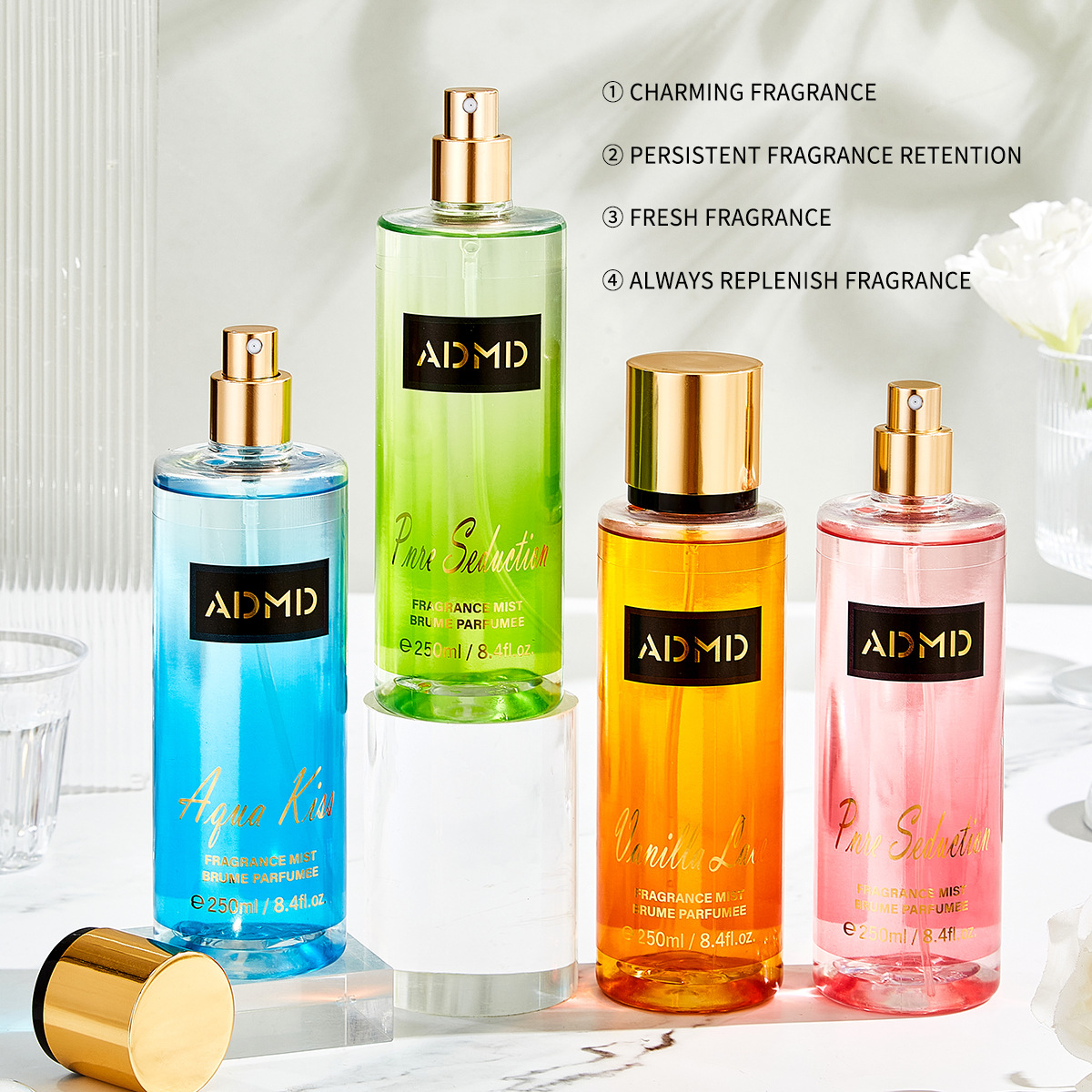 عطر ADMD 10 أنواع من الازهار والعطور Specification image