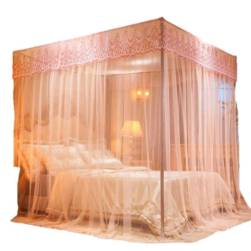 蚊帐/蚊帐保温/纱门平开白底实物图