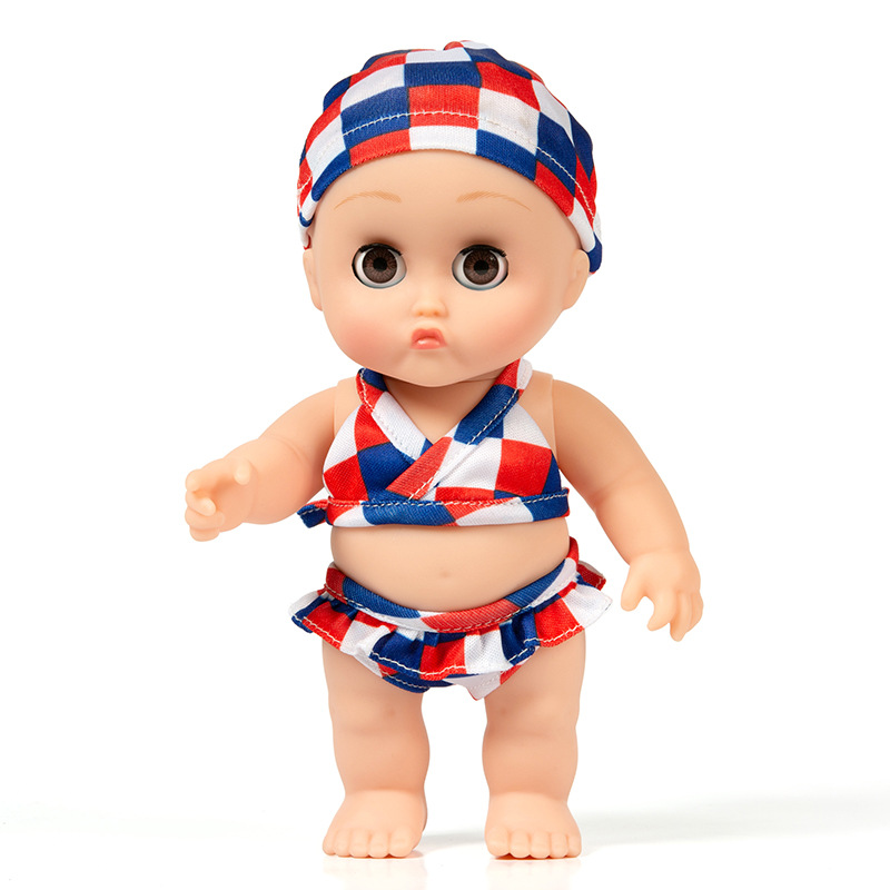Bañadores tuk simulaciones muñecas cambio de ropa pelotas pelotas juguetes tranquilizadores bañadores juguetes de baño Item Picture