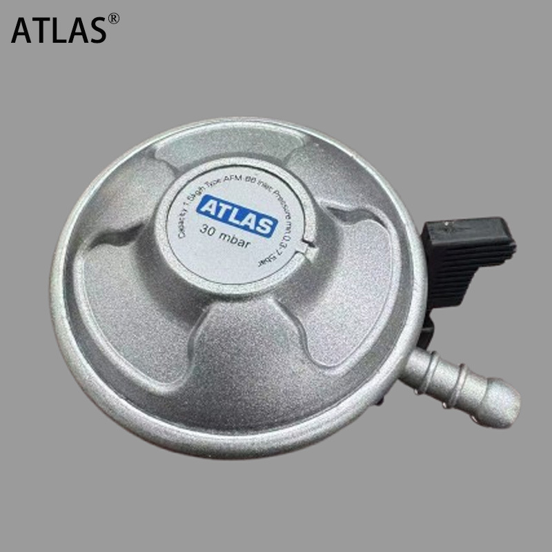 ATLAS户外燃气减压阀AFM-88快装式低压调节阀22#铝合金便携煤气阀产品图