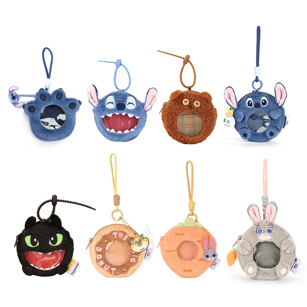 Disney-authorized Zootopia Judinik Leopard Officer Bar Jelie Doll Coin purse pendant