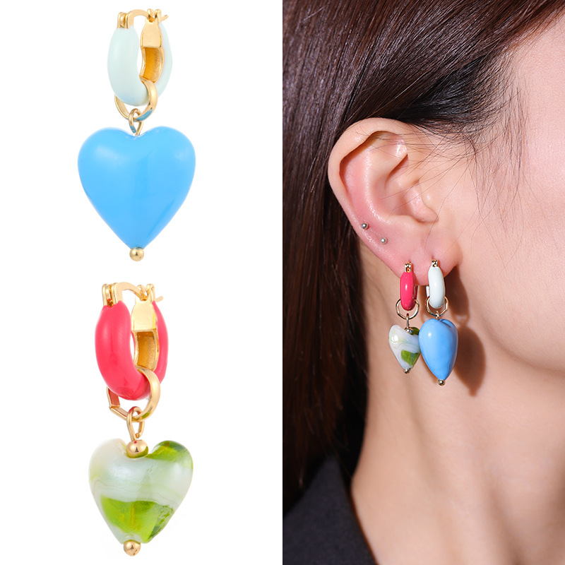 饰品/耳环/耳饰/米珠耳环/耳夹细节图