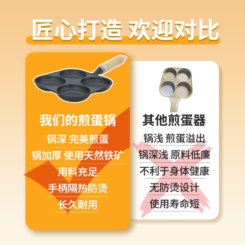 煎锅/铸铁锅/平底锅/可拆卸煎锅/煎盘产品图