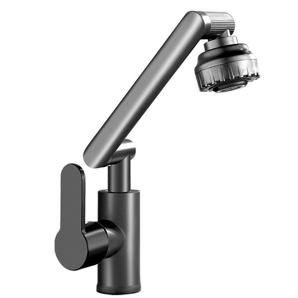 Household faucet cold and hot dual-purpose stainless steel extender, kitchen and bathroom washbasin faucet, cold and hot dual-water faucet Item Picture