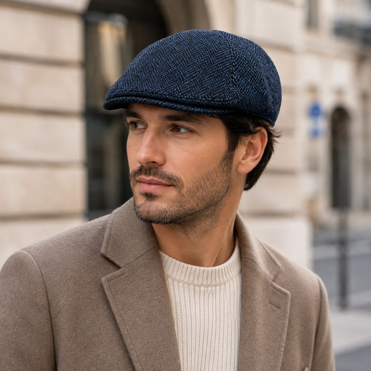 Beret hats, men's casual classic, spring, summer and autumn outings, sun protection and shade hats, cross-border forward hats, baseball caps trend