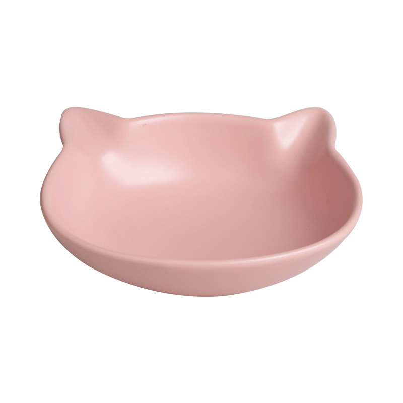 Cross-border cat bowls, ceramic can plates, saucers, cat food bowls, rice bowls, anti-knock cat water bowls, dog bowls, new food bowls Item Picture