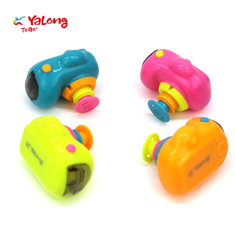 Yalong Original classic foreign trade pencil sharpeners, camera designs, pencil sharpeners, and pencils for students, children, and students Specification image