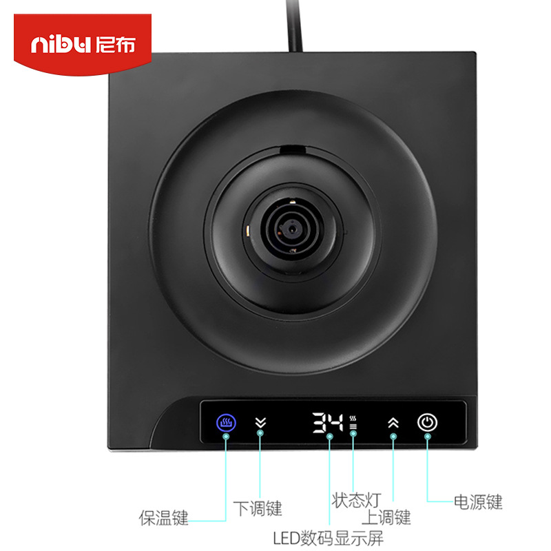 Nibu temperature-controlled Coffee hand-brewing Kettle Competition Edition Constant-temperature Coffee Brewing kettle Narrow-spout hand-brewing kettle 600ML Application Scenario