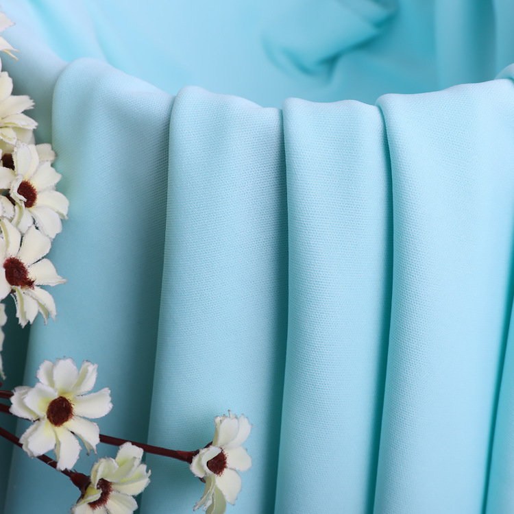 Original manufacturer's all-polyester 75D double-sided flat fabric lining fabric composite base fabric fashion casual knitted flat fabric Specification image
