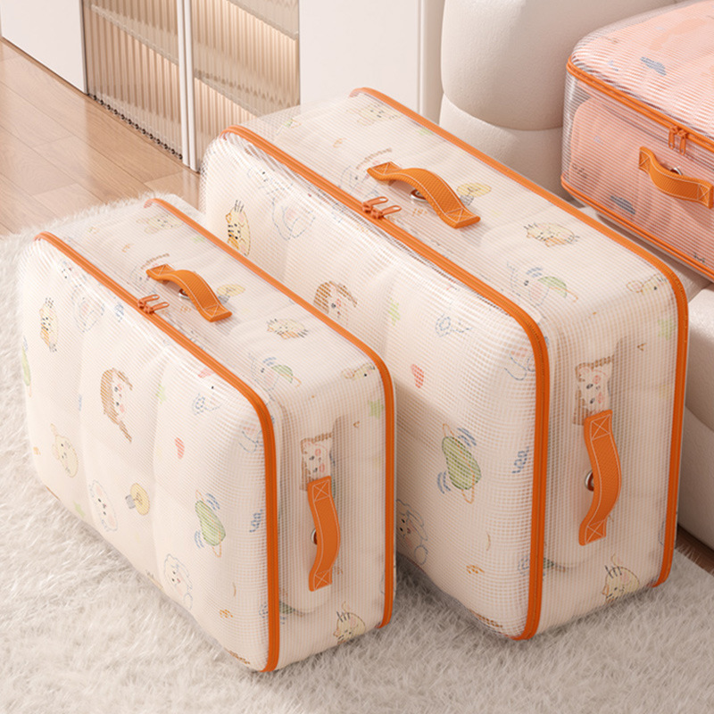 被子收纳袋装衣服棉被羽绒服专用整理袋大容量搬家行李透明压缩袋