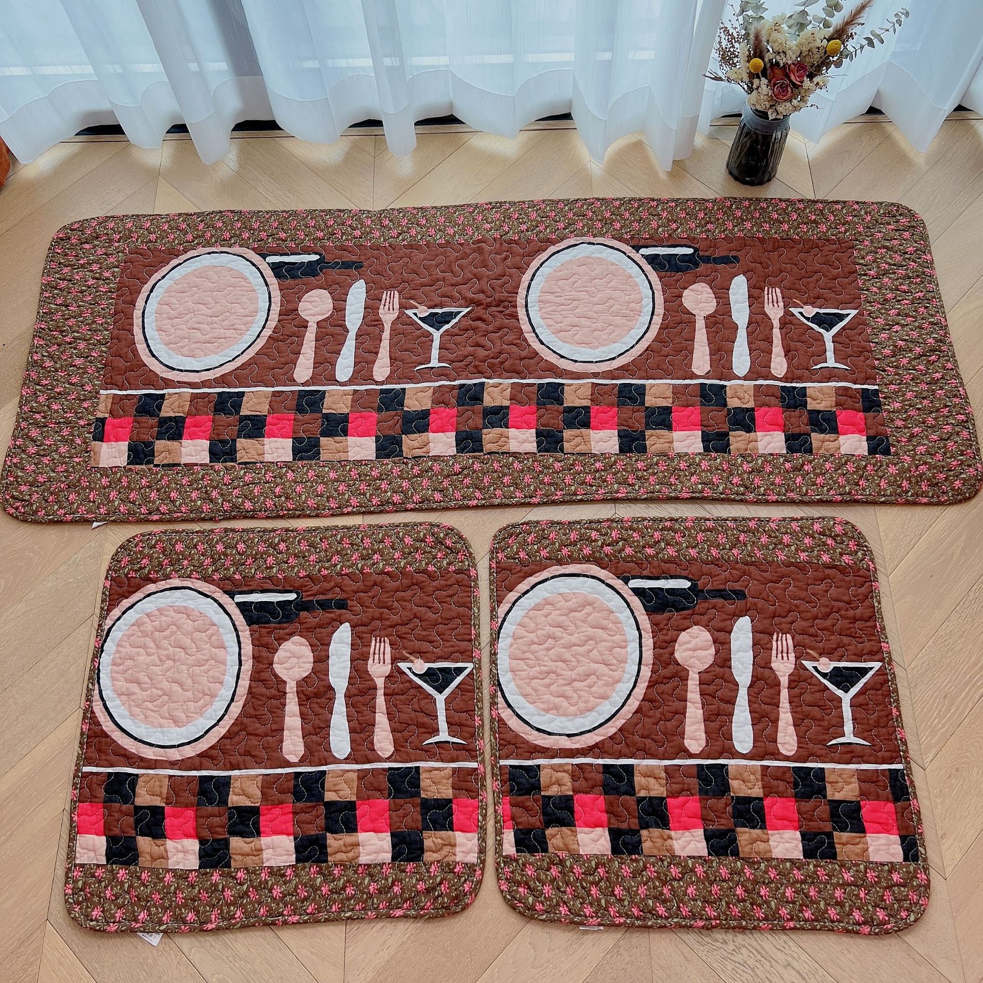 汽车坐垫夏季透气棉布单张垫子汽车后排座垫宠物爬行垫宠物友好