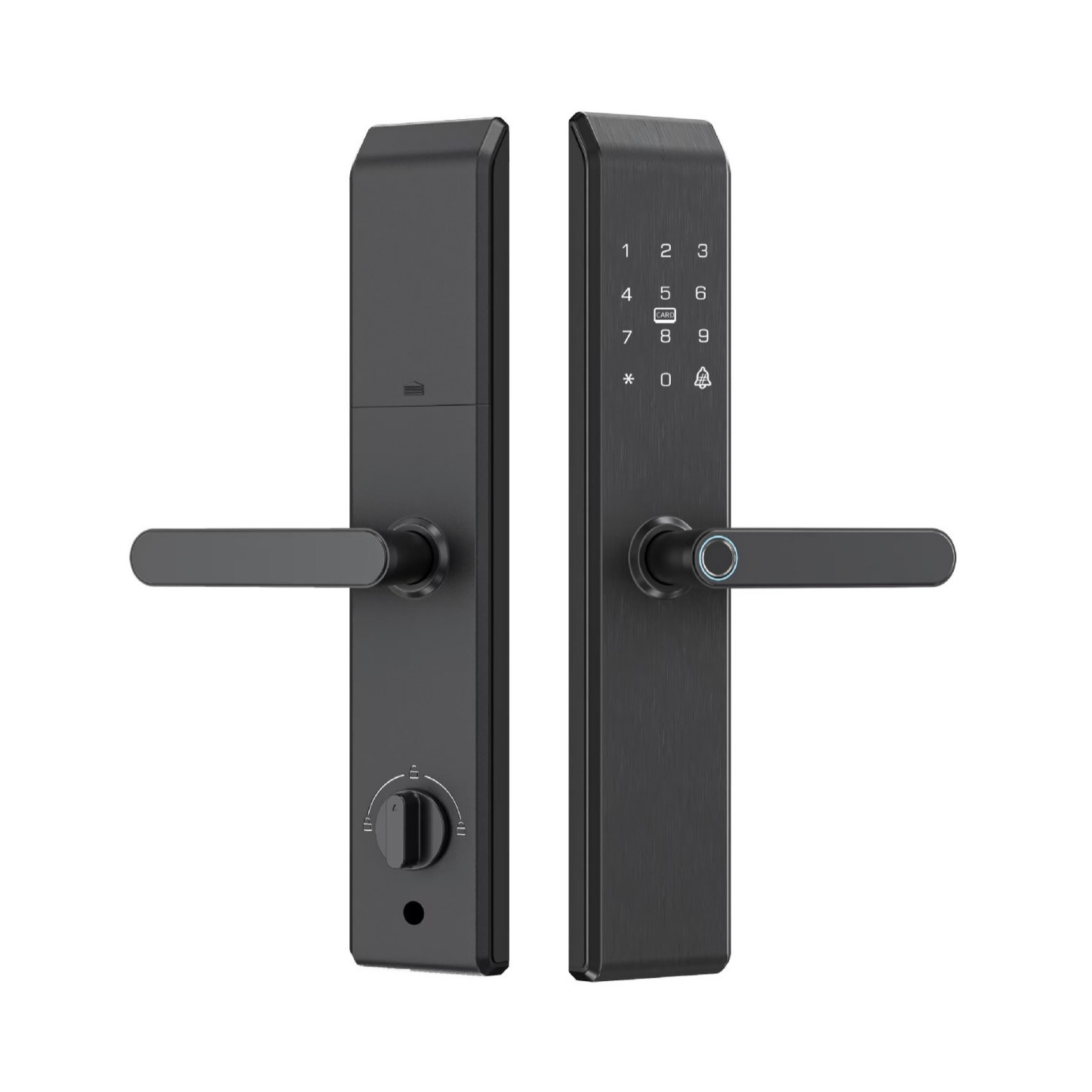 KK smart lock, one-grip open fingerprint lock, household security door, universal password lock, smart lock, electronic door lock, cross-border Item Picture