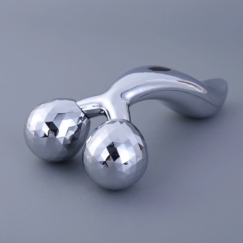 Cross-border 3D slimming face massage device, roller beauty machine, facial lifting and firming, full-body V-face massage magic tool, introduction device details Picture