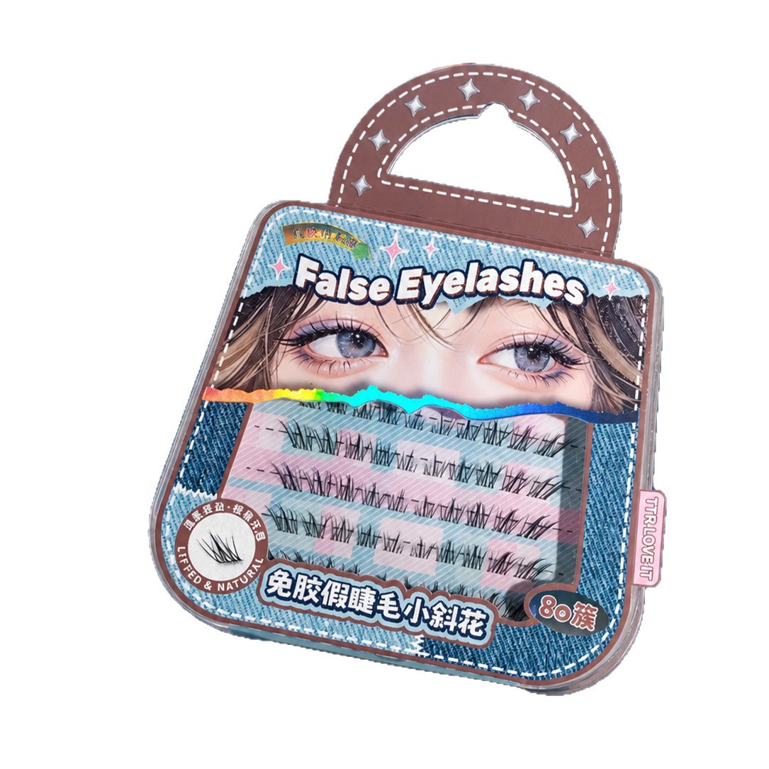 TTR glue-free false eyelashes are suitable for lazy people and beginners. The glue-free false eyelashes are light, comfortable and self-adhesive without the need to remove them Item Picture