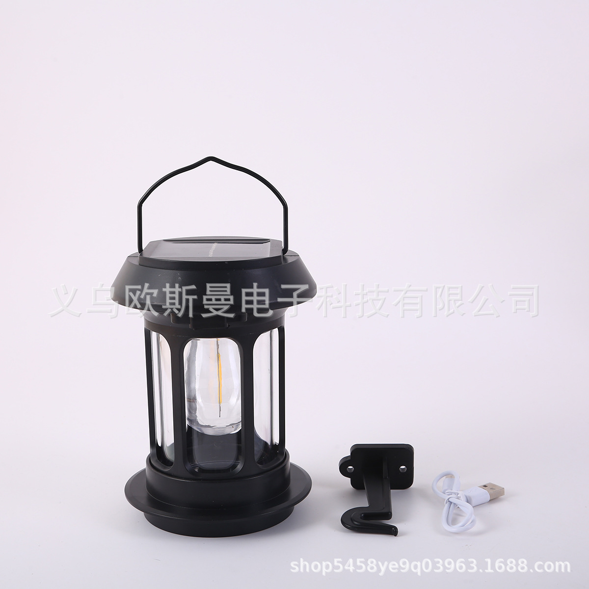 Solar-powered camping lights, outdoor lights, illuminated lanterns, camping lights, charging atmosphere lights, outdoor tent lights, super bright details Picture