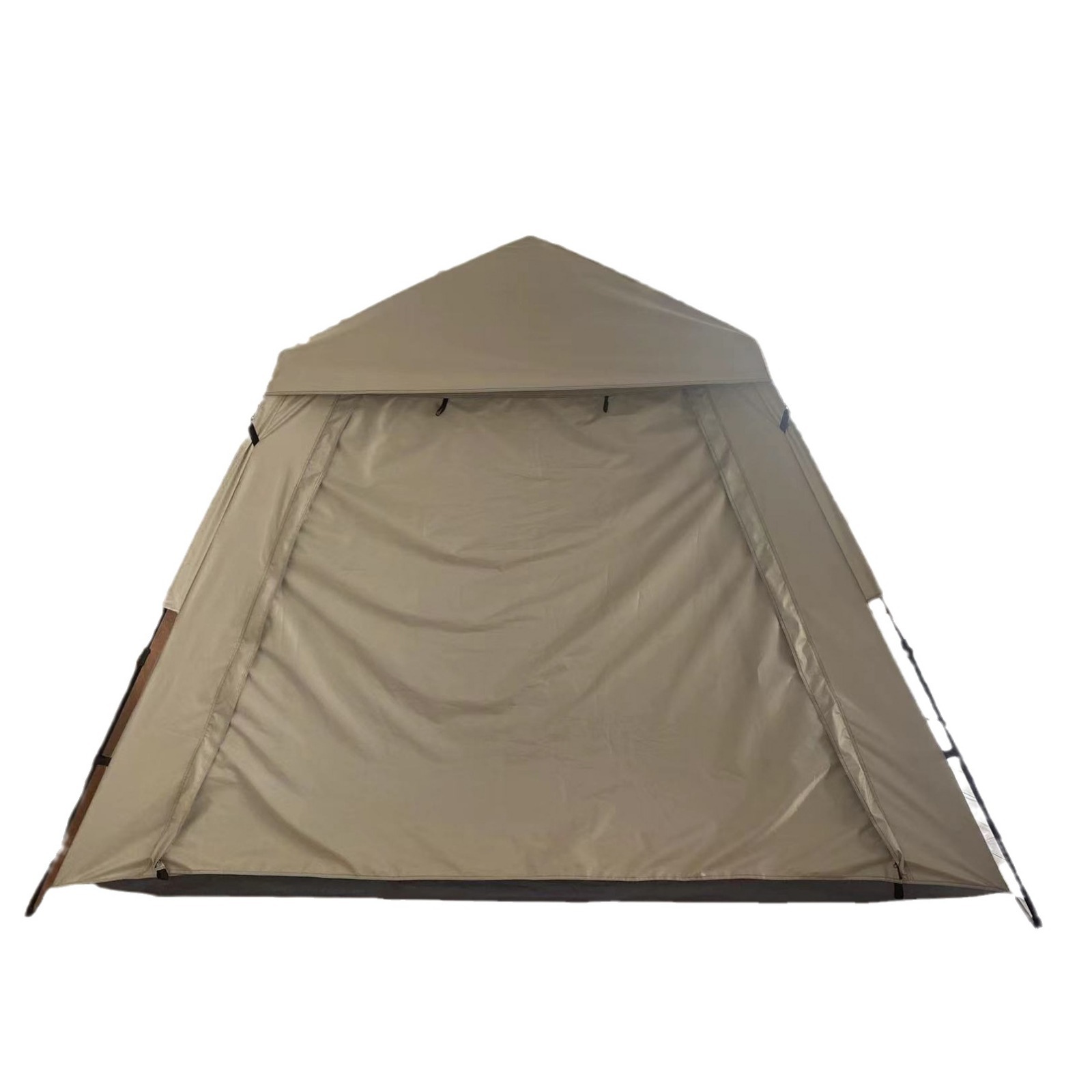 野外帐篷户外便携式折叠全自动露营装备野营加厚防雨儿童公园野餐白底实物图