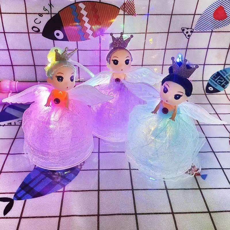 Hot-selling luminous hand-held angel dolls, luminous toys, night market stalls, and Mid-Autumn Festival lanterns as well as kindergarten gifts Specification image