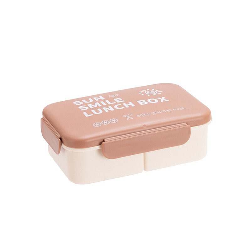 Office workers' compartments for lunch boxes and bento boxes, student-specific sealed microwave-safe lunch boxes and water cup sets Item Picture