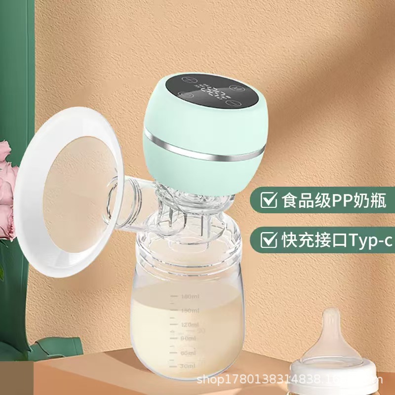 Electric milk suction device, portable milking and milk suction device, fully automatic silent integrated automatic manufacturer wholesale details Picture