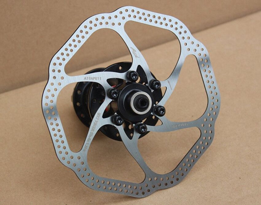 HS1 mountain bike disc, six-pin, six-hole, 6-inch 160mm disc brake pad, brake disc with screws Specification image