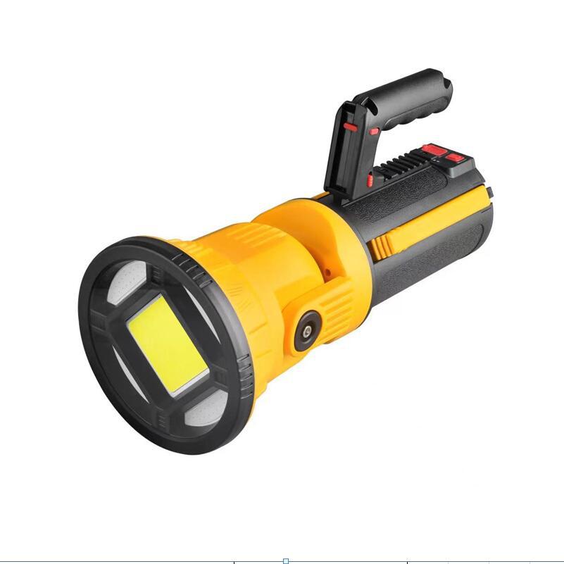The new cross-border TYPE-C high-intensity portable searchlight, multi-functional with a stand, foldable work light and portable lamp details Picture