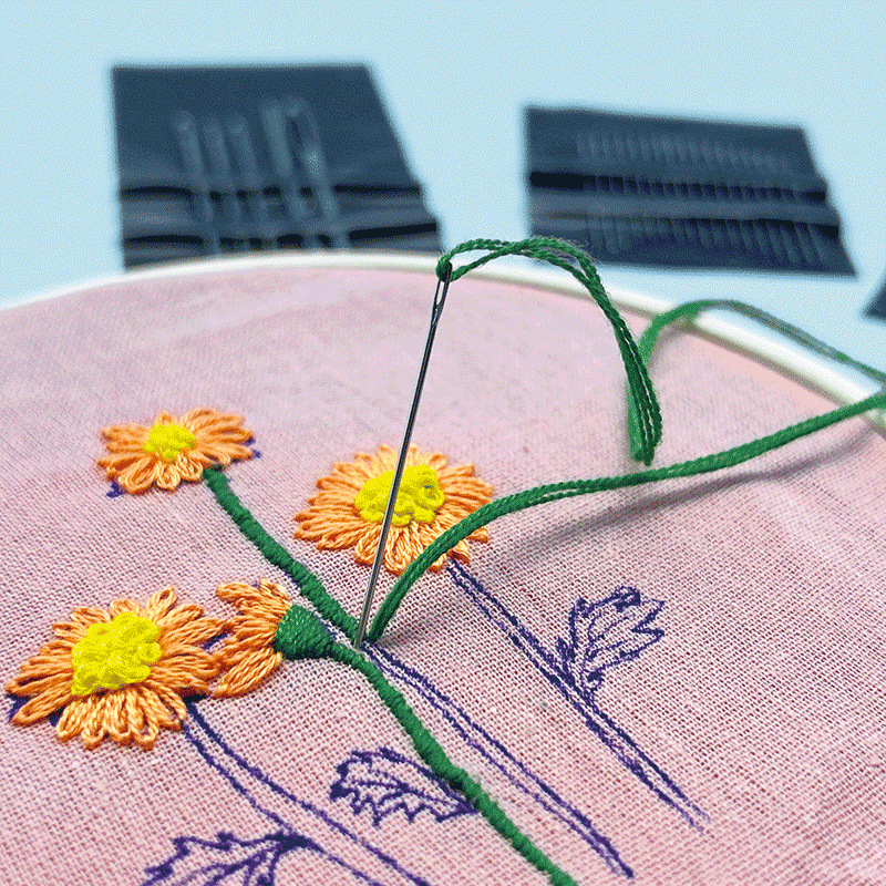 缝纫线/别针/缝纫产品/钩针/粗针圆头细节图