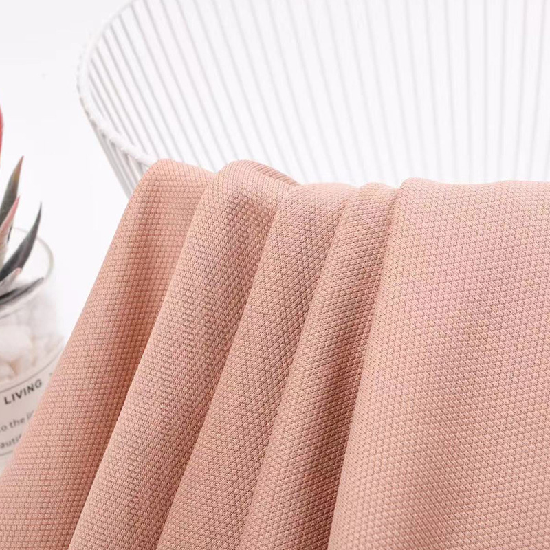 现货玉米格氨纶针织肌理感时装休闲服鞋帽箱包弹力玉米粒针织面料细节图