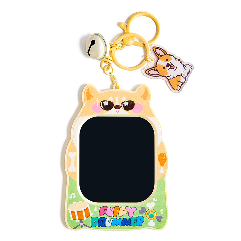 Childhood Unlimited 6.5-inch mini LCD drawing board hanging piece, handwriting board hanging piece, writing board, children's educational toy Item Picture