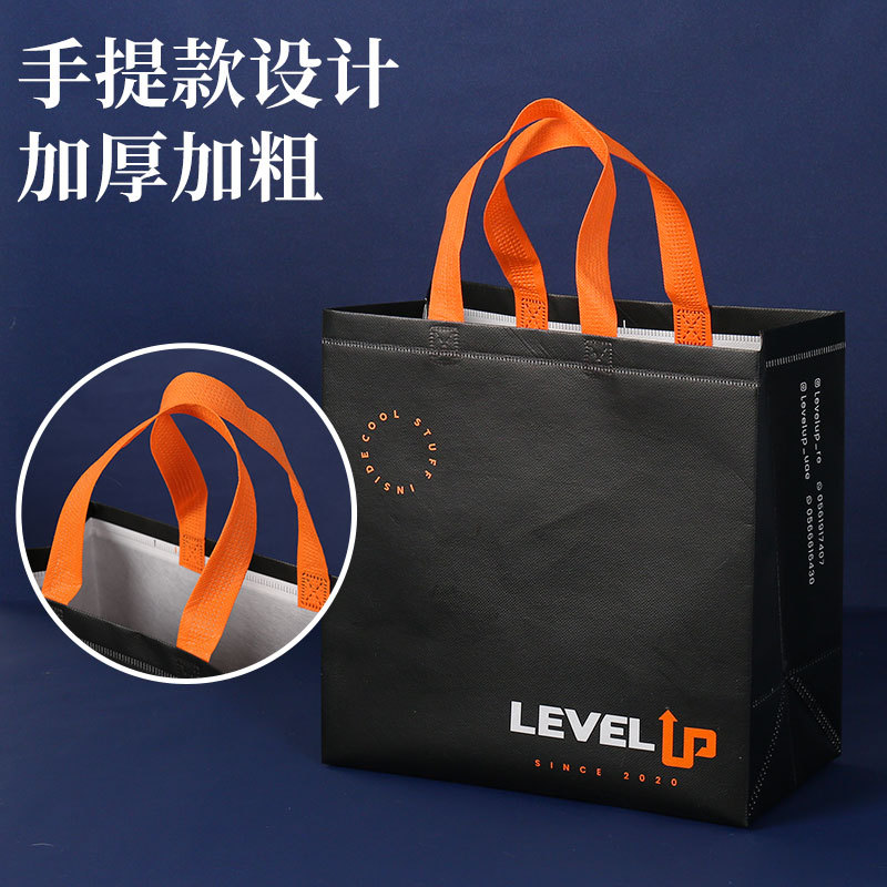 Customized non-woven fabric gift bags, promotional training bags, laminated clothing non-woven fabric bags, custom-made non-woven fabric handbags Application Scenario