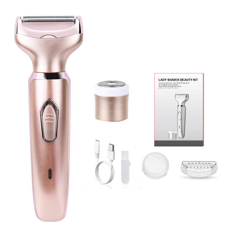 Cross-border multi-functional women's hair remover, two-in-one hair removal, full-body hair removal, multi-functional trimmer, electric hair removal device Application Scenario