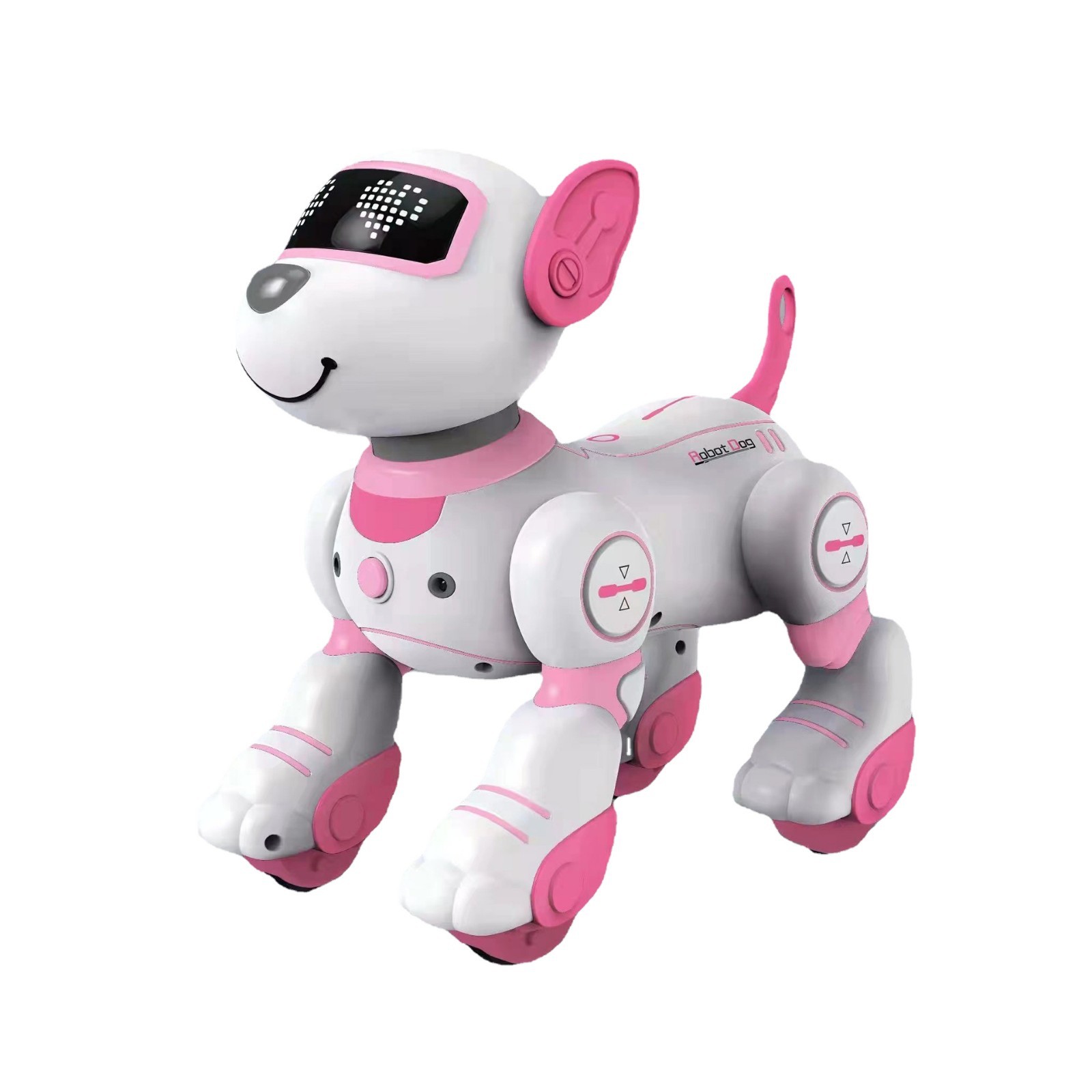 JJRC cross-border voice dialogue remote control intelligent robot dog stunt sensing programming remote control children's electronic pet Item Picture