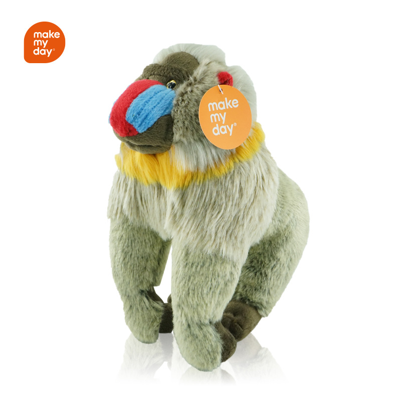 "Simulated Animal Forest Series Mountain Drill plush dolls, cute animal figurines, doll gifts, custom factory direct sales.