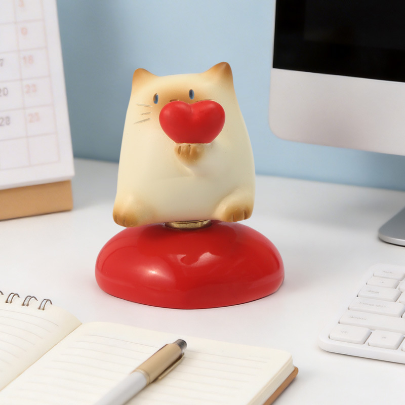 猫猫PAI乐无忧转转盲盒卡通可爱猫咪公仔盲盒高颜值桌面摆件批发细节图