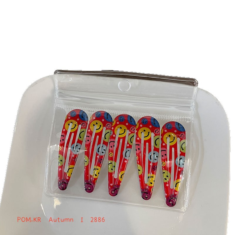 مقطع الشعر المكسور الحلو الأحمر من النسخة الكورية الجديدة Item Picture