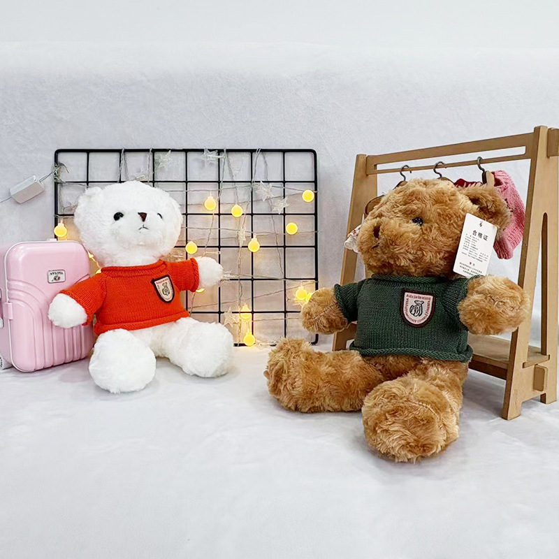 Cross-border bear dolls, hug bears, play house, teddy bear plush toys, children's birthday gifts, throw pillows, dolls Specification image