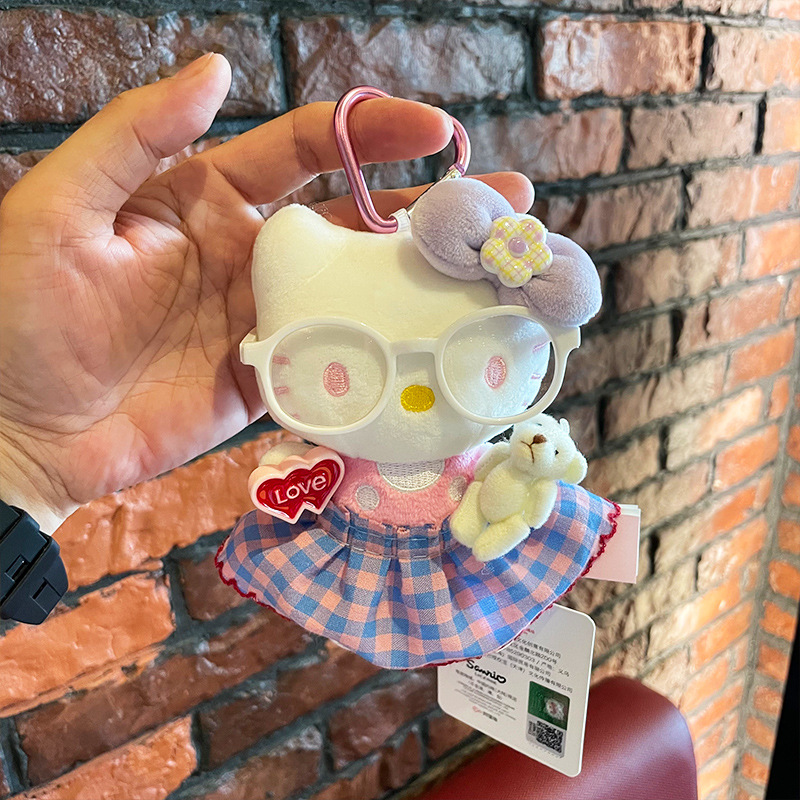 hellokitty plush toy, official kt cat toy, Hello Kitty bag pendant Specification image